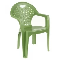 Кресло, 58,5x54x80 см, цвет зелёный