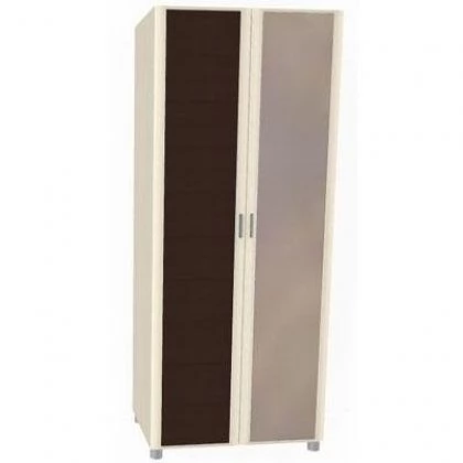 Шкаф для одежды ШК-1704 дуб беленый комб.